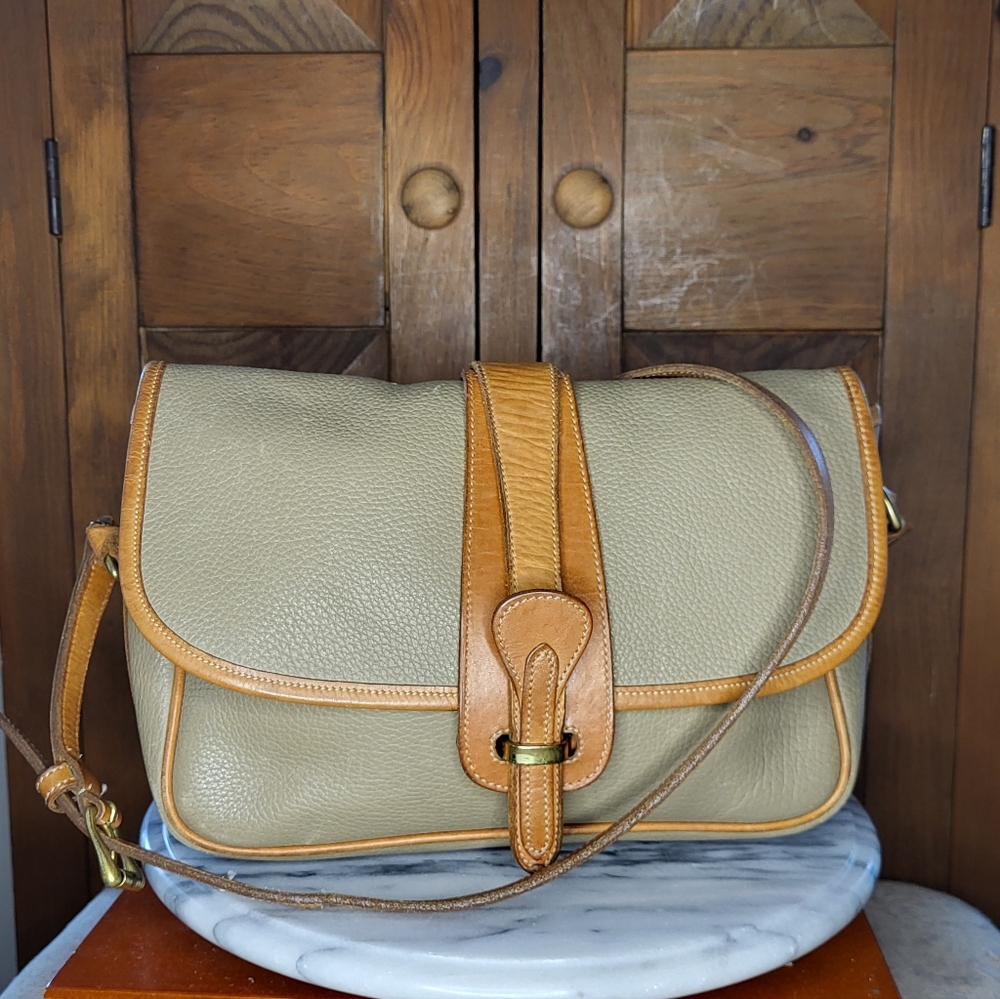 Dooney & Bourke Tan and Cream